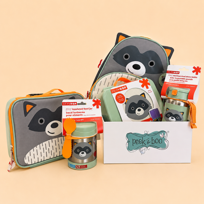 School Essential Gift Box Raccoon