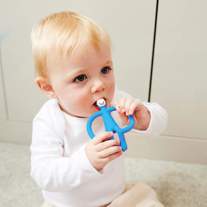 Blue Original Monkey Teething Toy