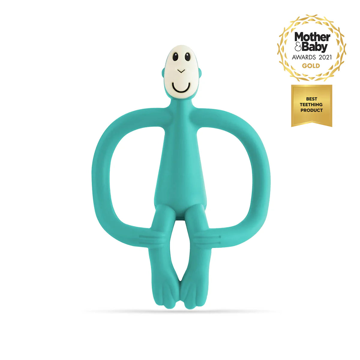 Green Original Monkey Teething Toy