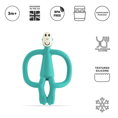 Green Original Monkey Teething Toy