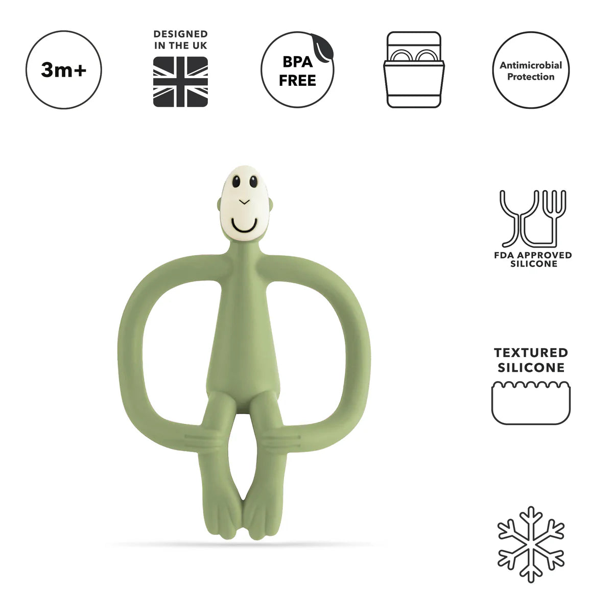 Olive Original Monkey Teething Toy