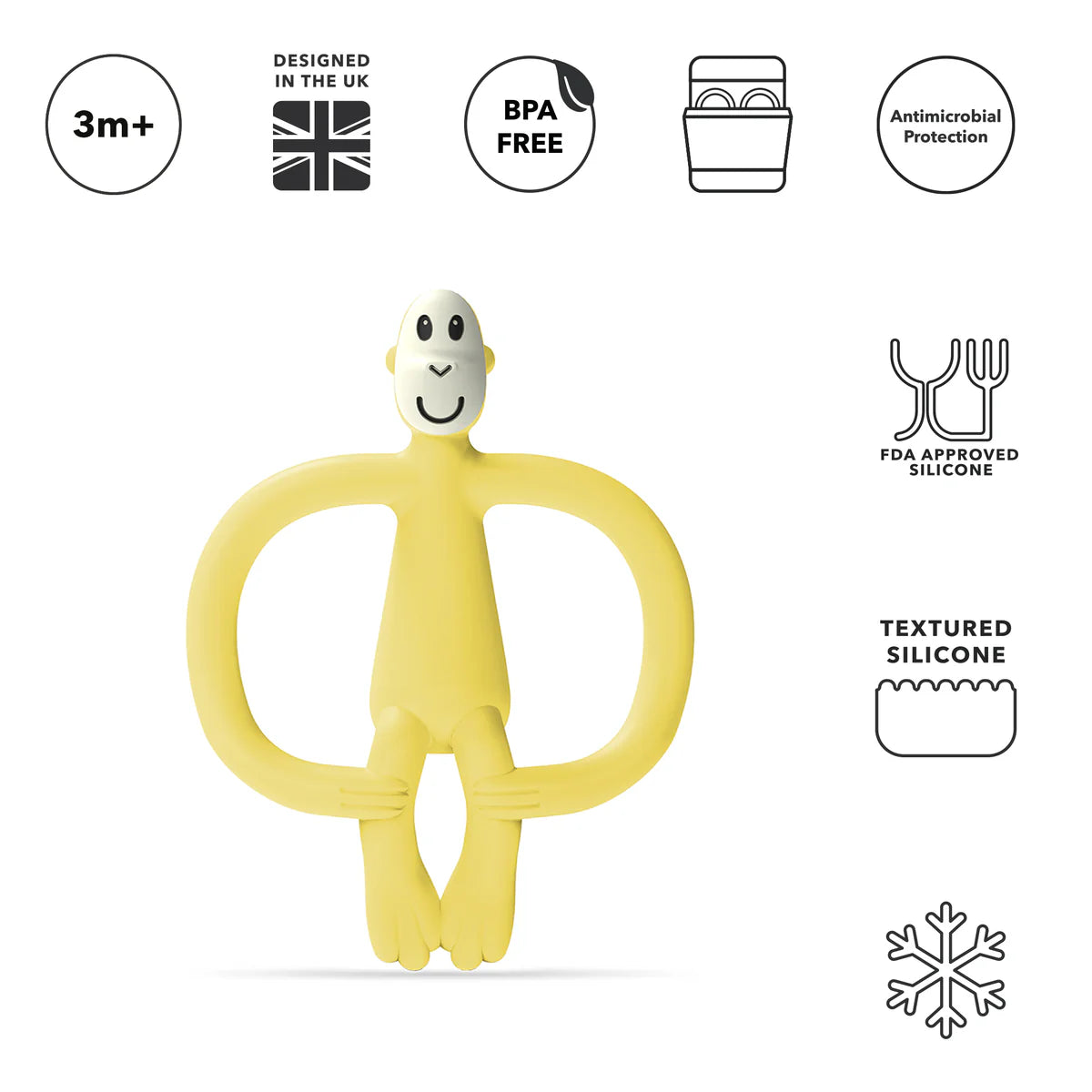 Yellow Monkey Teether