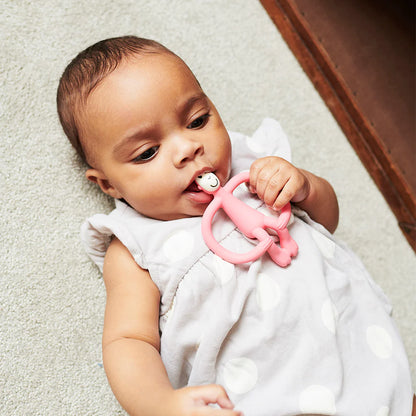 Pink Monkey Teether