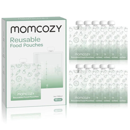 10 Reusable Baby Food Pouches | 100ml