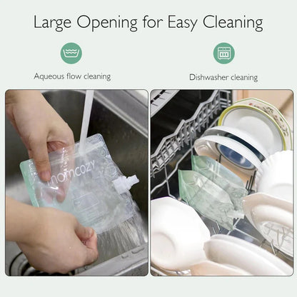 10 Reusable Baby Food Pouches | 100ml