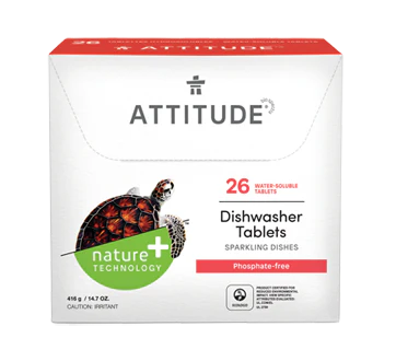 Dishwasher Tablets 416g, Phosphate-free