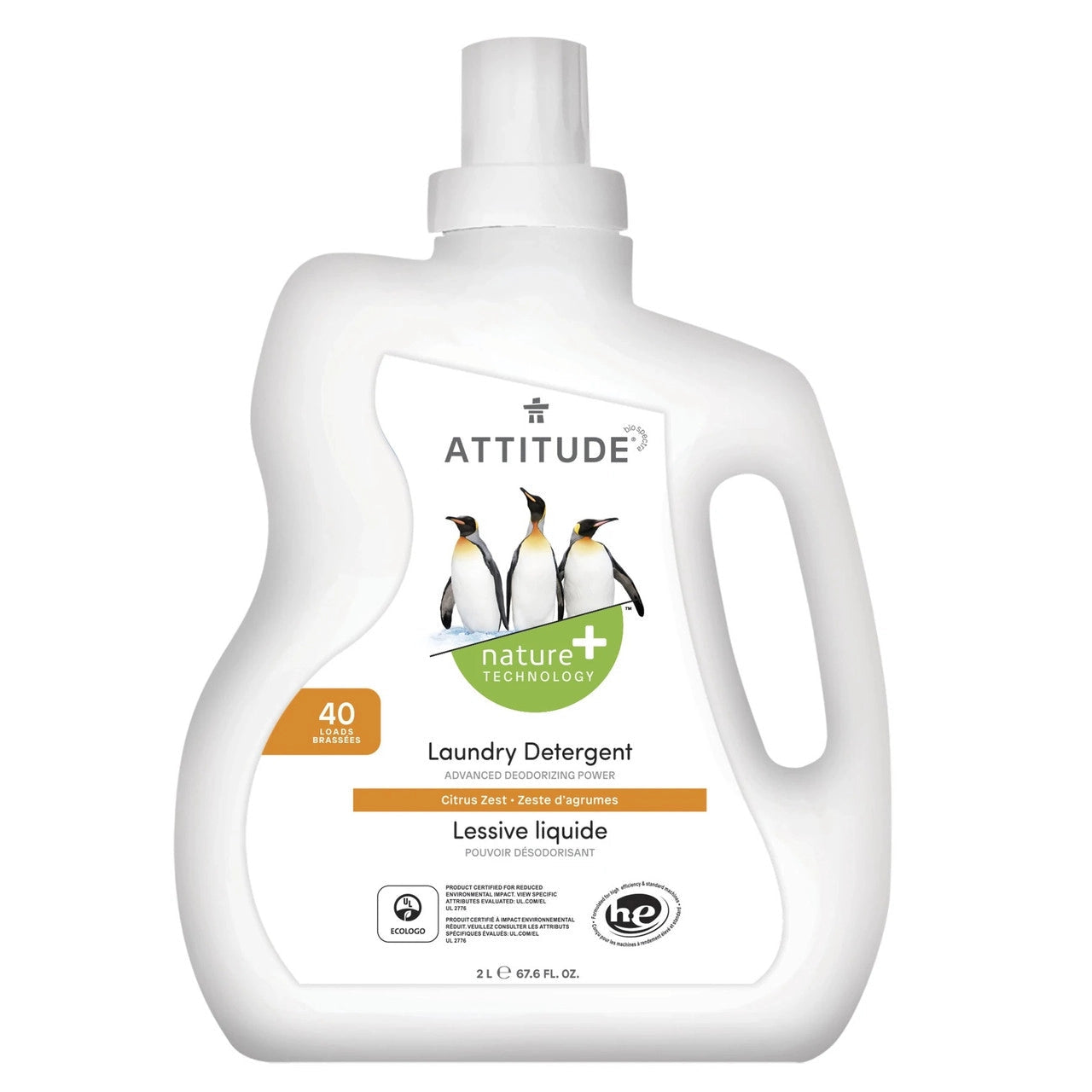 Laundry Detergent Citrus Zest - 2 Liters