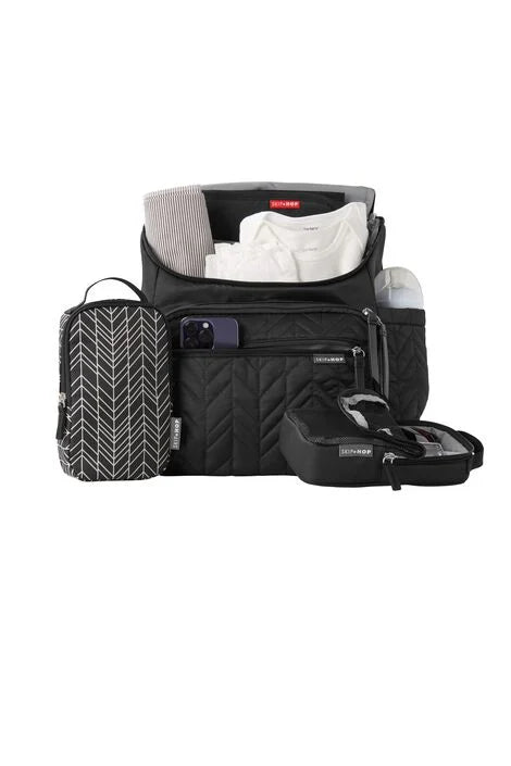 Forma Pack & Go Diaper Backpack - Jet Black