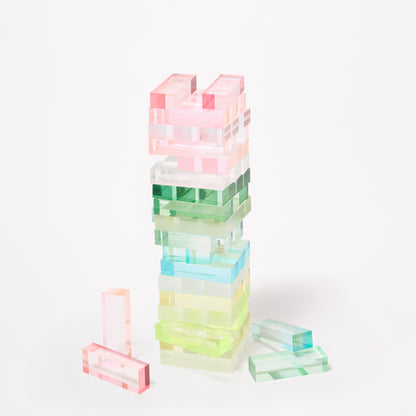 Lucite Jumbling Tower - Aurora