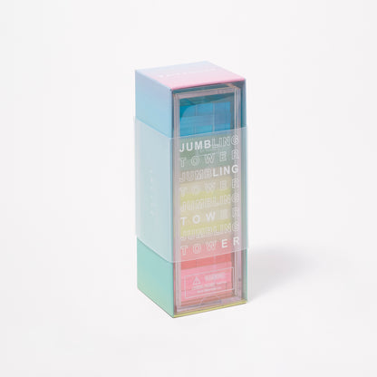 Mini Lucite Jumbling Tower - Aurora