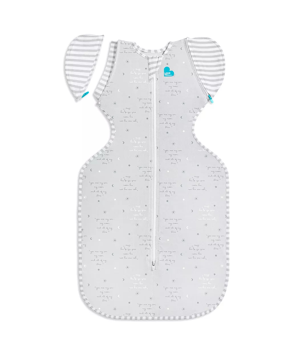 Swaddle Up™ Transition Bag Lite 0.2 TOG Gray You Are My - LARGE