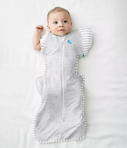 Swaddle Up™ Transition Bag Lite 0.2 TOG Gray You Are My - MEDIUM