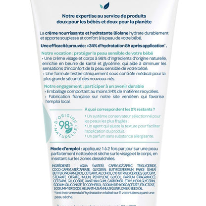 Nourishing and Moisturizing Cream
