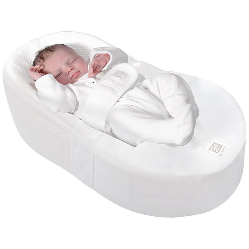 Cacoonababy with Fitted Sheet - White