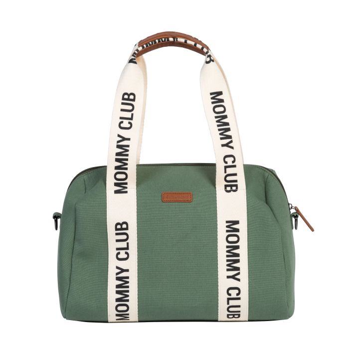 Mommy Club Nursery Bag - Signature Canvas - Green