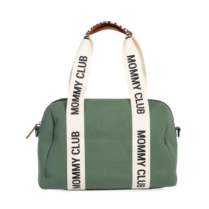 Mommy Club Nursery Bag - Signature Canvas - Green