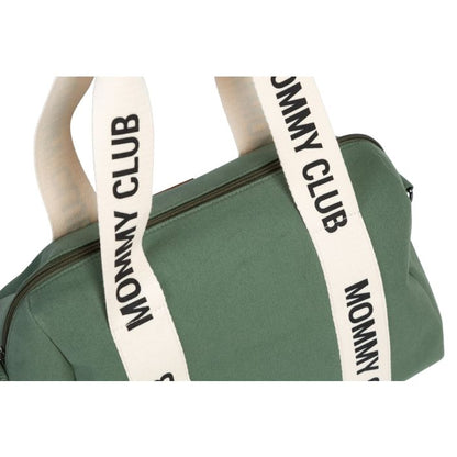 Mommy Club Nursery Bag - Signature Canvas - Green