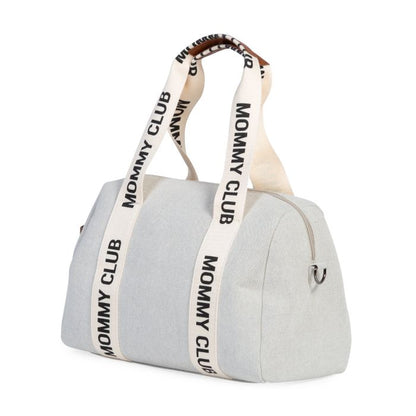 Mommy Club Nursery Bag - Signature Canvas - Off White