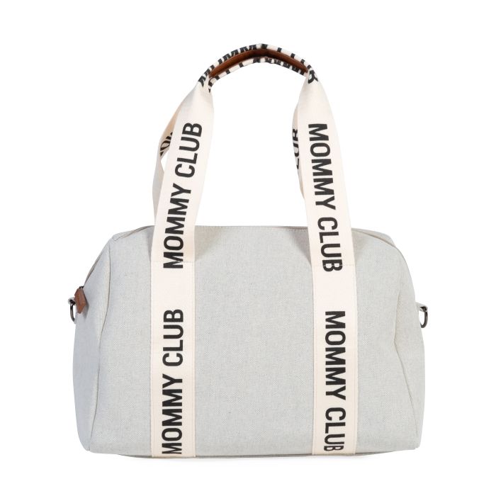 Mommy Club Nursery Bag - Signature Canvas - Off White