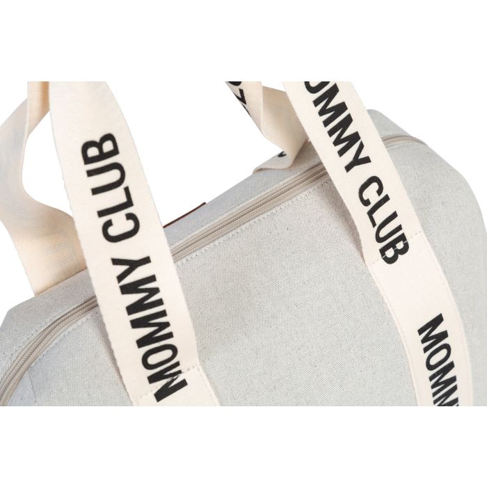 Mommy Club Nursery Bag - Signature Canvas - Off White