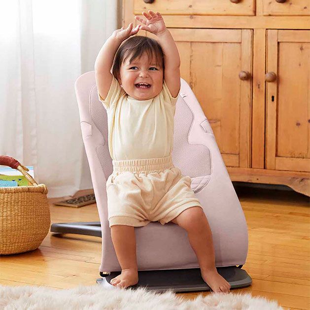 3-IN-1 Evolve Baby Bouncer - Blush Pink