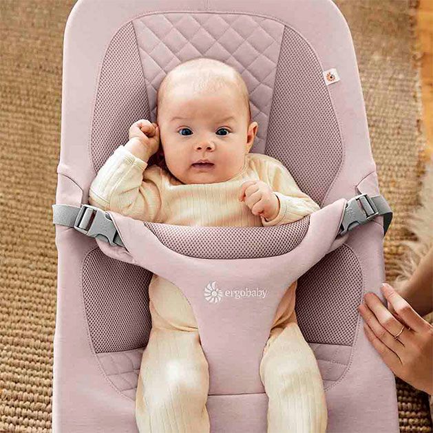 3-IN-1 Evolve Baby Bouncer - Blush Pink