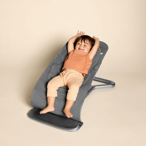 3-IN-1 Evolve Baby Bouncer - Charcoal Grey