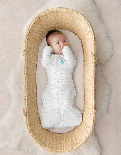 SWADDLE UP™ 0.2 TOG Stretch Cotton You Are My… -  MEDIUM