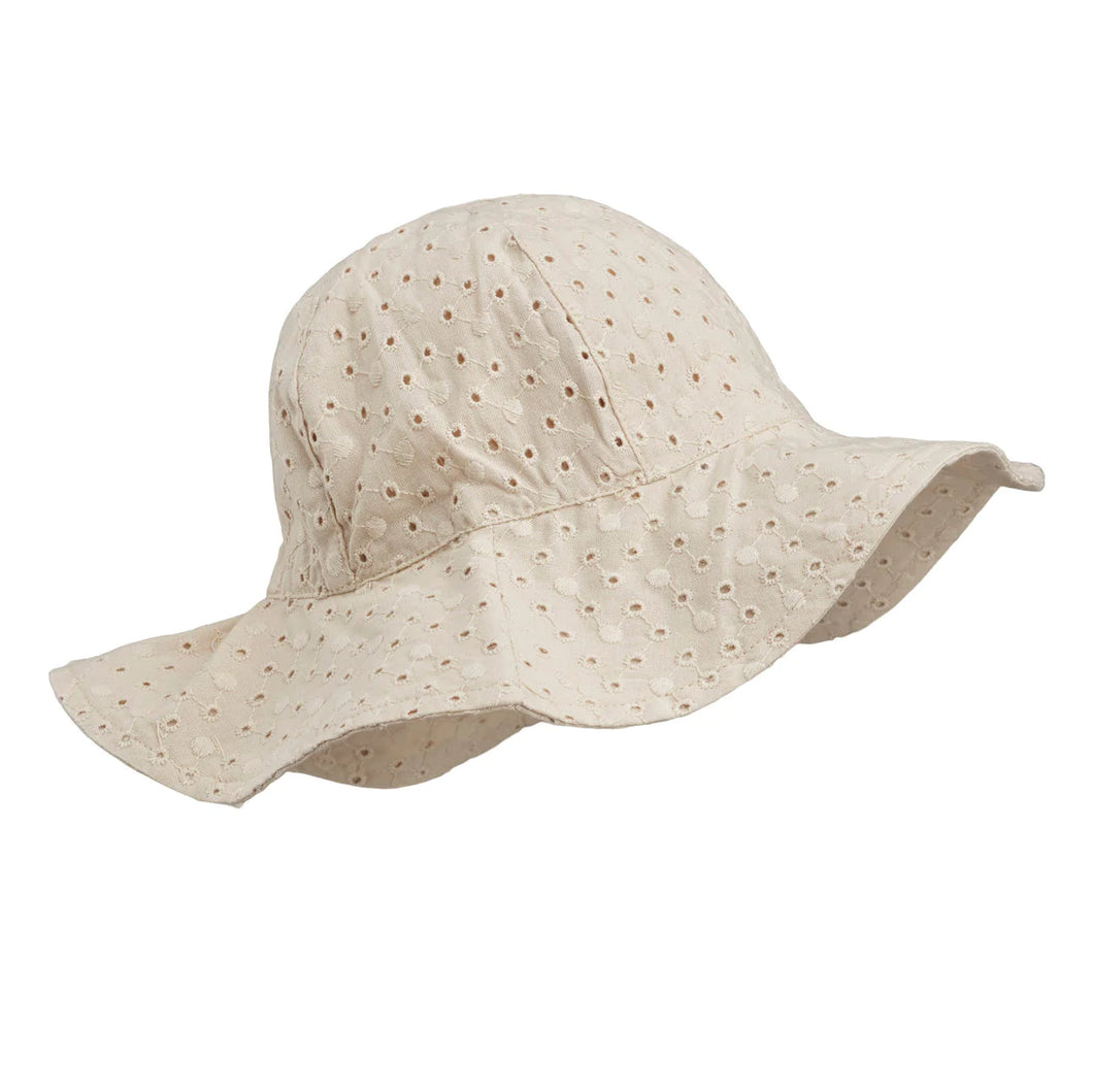 Amelia Anglaise Sun Hat - Sandy