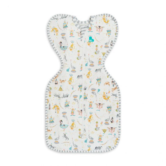 Swaddle Up™ 1.0 TOG Circus White - Designer Collection - SMALL