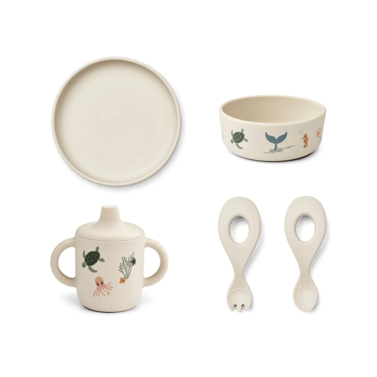 Ryle Baby Tableware Set - Sea Creatures