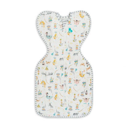 Swaddle Up™ 1.0 TOG Circus White - Designer Collection - NEWBORN