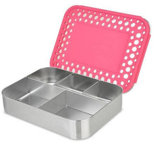 Load image into Gallery viewer, Large Cinco Bento Box - Pink Dots
