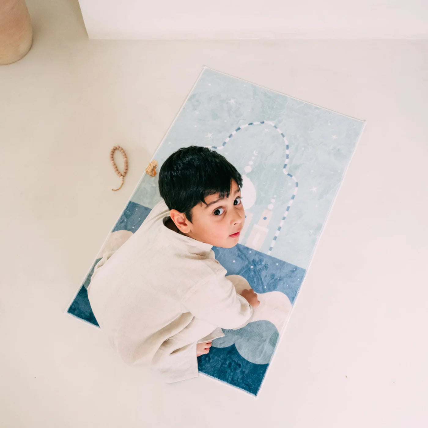 Kids Prayer Mat - Blue