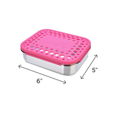 Load image into Gallery viewer, Medium Trio Bento Box - Pink Dots
