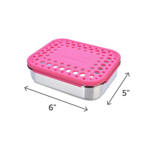 Medium Trio Bento Box - Pink Dots