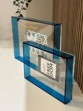 Load image into Gallery viewer, Acrylic Frame Small - Blue
