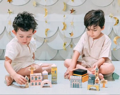 Makkah City Wooden Set