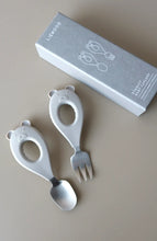 Load image into Gallery viewer, Stanley Baby Cutlery Set Mr Bear - Sandy
