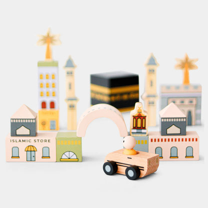 Makkah City Wooden Set