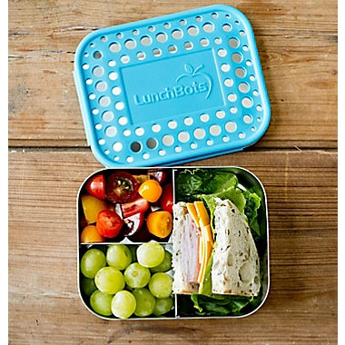 LunchBots 5-in-1 Medium Bento Box - Pink