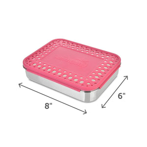 Large Cinco Bento Box - Pink Dots