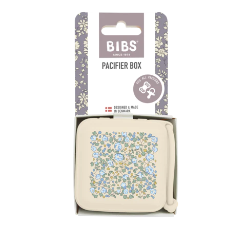 BIBS x LIBERTY Pacifier Box - Eloise Ivory