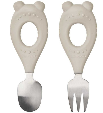 Stanley Baby Cutlery Set Mr Bear - Sandy