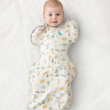 Load image into Gallery viewer, Swaddle Up™ 1.0 TOG Circus White - Designer Collection - SMALL
