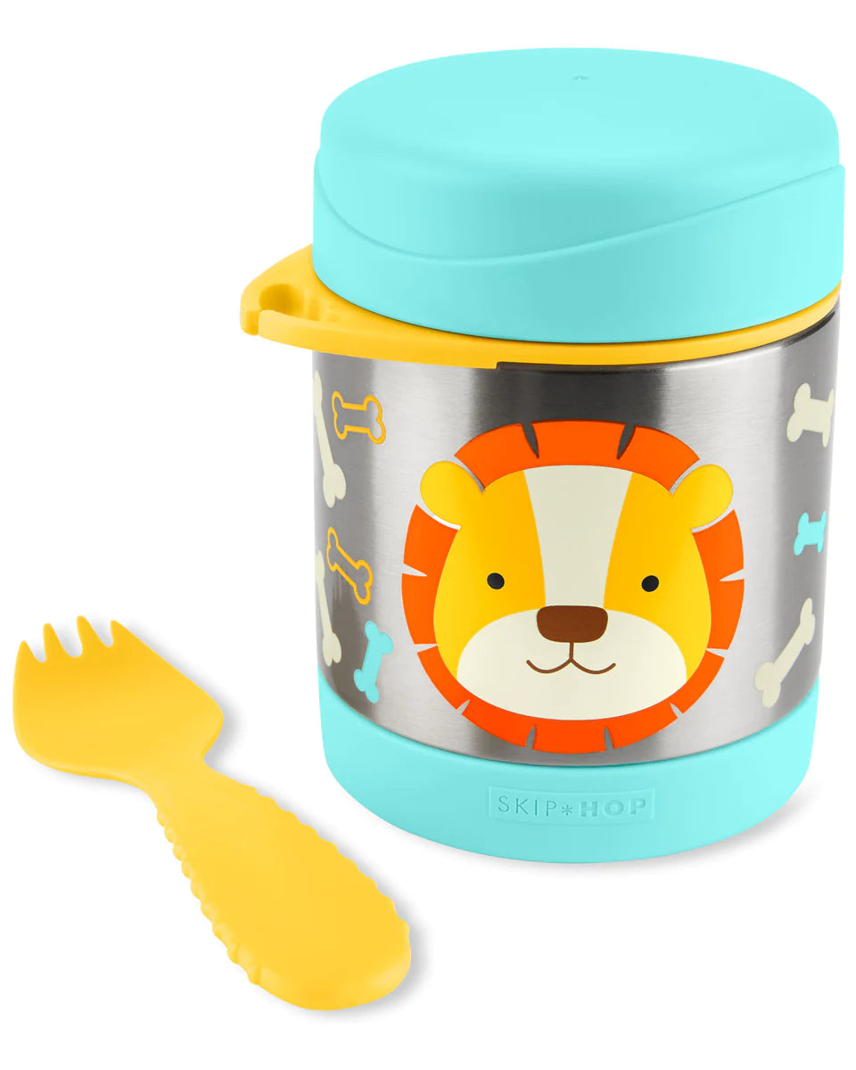 Zoo Insulated Food Jar - Lion