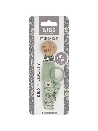 BIBS x LIBERTY Pacifier Clip - Capel Sage