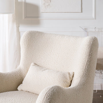 Pre-Order Solstice Swivel Glider in Boucle