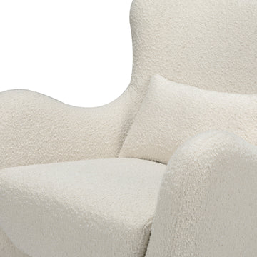 Pre-Order Solstice Swivel Glider in Boucle