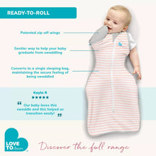 Load image into Gallery viewer, Swaddle Up™ Transition Bag Lite 0.2 TOG Gray You Are My - LARGE

